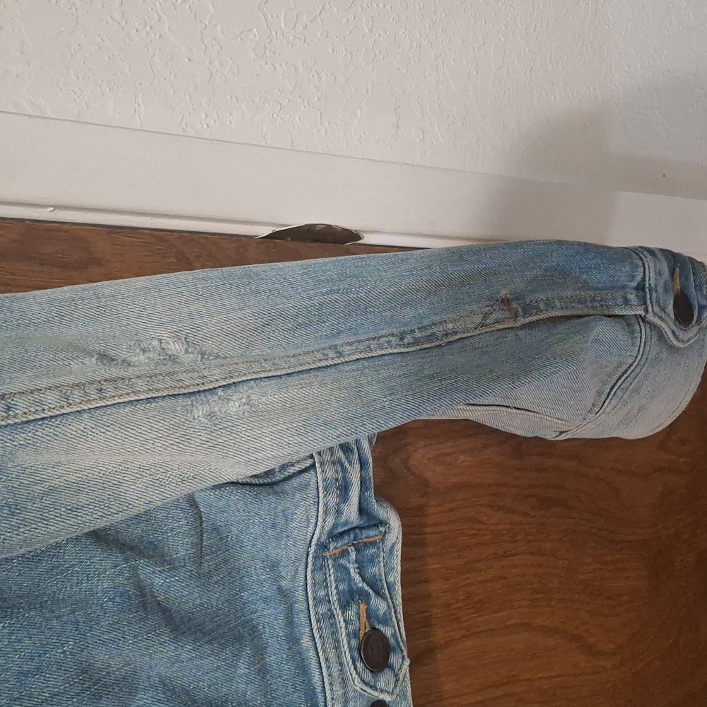 Vintage 90s Abercrombie &Fitch jean jacket - Picture 5 of 10